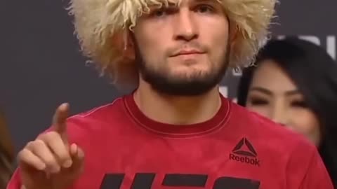 Khabib and Islam makhachev khabib real alpha walk, chest up, this scene looks so iconic.