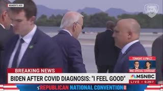 MSNBC Says Biden Recovers From COVID It Should Be Seen As A Sign Of Strength Similar To Trump 🤨Surviving An Assassination Attempt