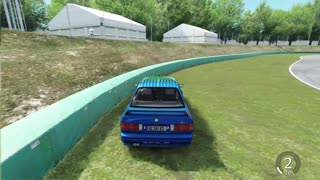 Day 2 of learning to drift with xbox controller in Assetto Corsa