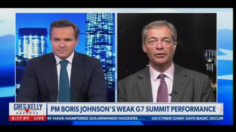 Nigel Farage Destroys Joe Biden on G7 Performance