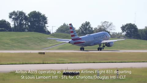 Afternoon plane spotting at St. Louis Lambert International on 09 08 22