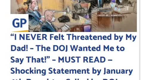 ABSOLUTELY SHOCKING, JAW-DROPPING , DOJ Extorts children and nailed doing it, manufacture evidence