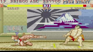 Sagat vs E Honda