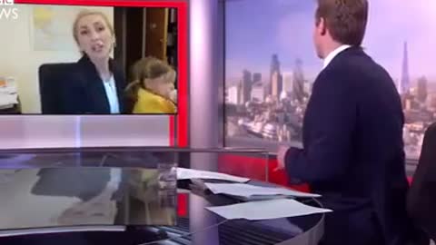 #FAIL BBC Interview women interrupted.