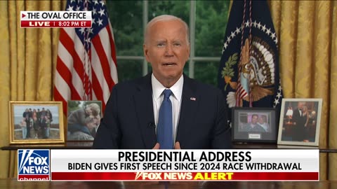 President Biden addresses the nation after dropping out of 2024 race