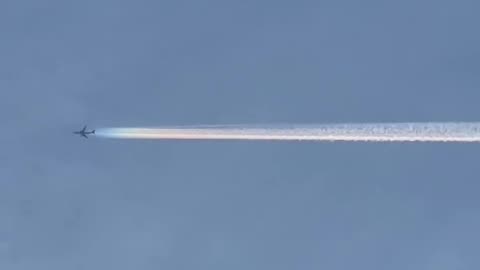 Rare Contrail Footage.