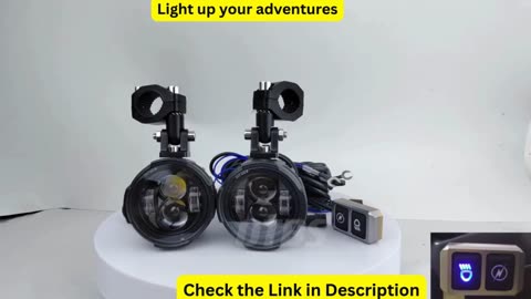 Light up your adventures R1200GS 40W Motorcycle LED Fog Lights Auxiliary Assembliy