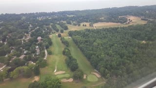 Landing at Tom Ridge Field (ERI)