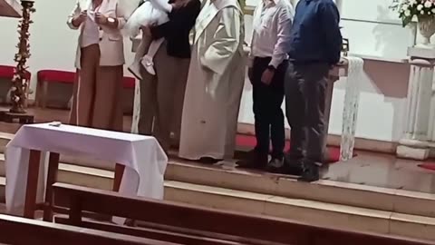 Priest Falls in Church