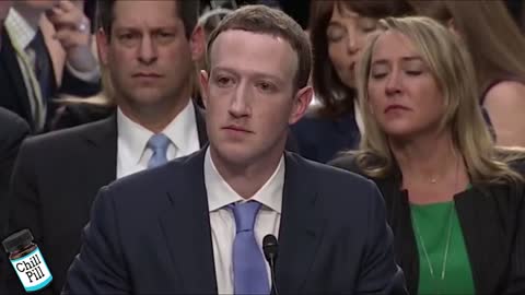 Mark Zuckerberg in front of US Congress