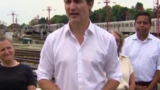 Justin Trudeau connected the severe flooding in Toronto to climate change