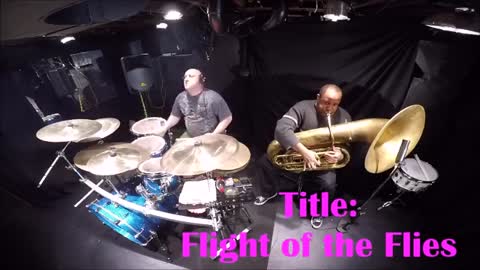 Flight of the Flies Performed by Henry Emphrey (Tuba) and D-Drums