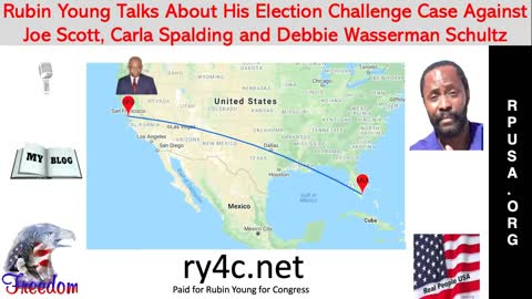 Rubin Young Speaks to 4 Million Californians About Broward County Election Contest Challenge