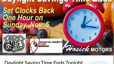 Reminder today daylights saving times changes your clocks ⏰✨ 11/5/23