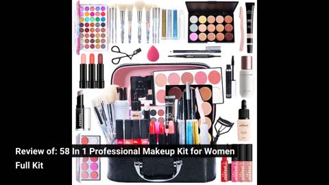 58 In 1 Professional Makeup Kit for Women Full Kit, All In One Makeup Set for Women Girls Beginner