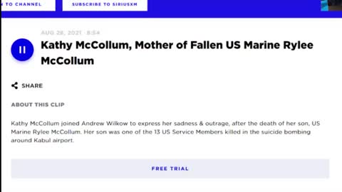 Mother of U.S Marine Killed in Kabul Airport blasts Joe Biden Administration Rylee McCollum"