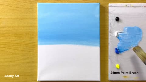 Draw A Light Blue Background First