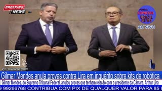 Gilmar Mendes anula provas contra Lira em inquérito sobre kits de robótica