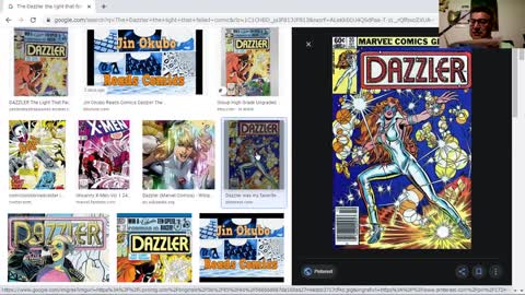 Jin Okubo reads Comics Dazzler the light that failed 2