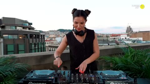 Amaris - Live @ DJanes.net Rooftop, Barcelona 4.11.2022 _ Techno DJ Mix