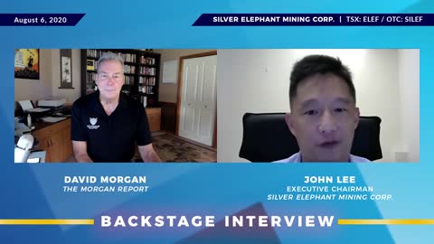 David Morgan talks to John Lee, Executive Chairman of Silver Elephant Mining Corp at the August MIF
