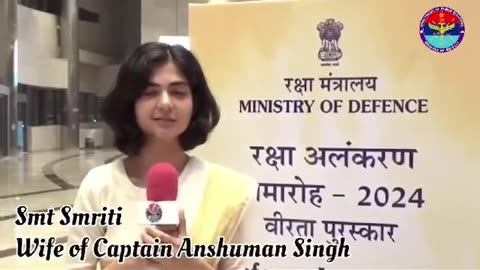 Love at first sight...| Veernari Smriti Singh, wife of late Captain #Anshuman Singh | Full interview