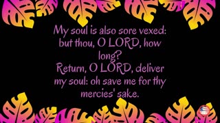 Psalm 6 KJV