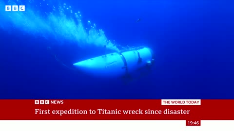 BBC : First expedition Titanic since the sub disaster