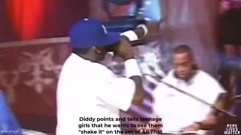 Diddy pointing to teenagers: I want to see you shake it, girl