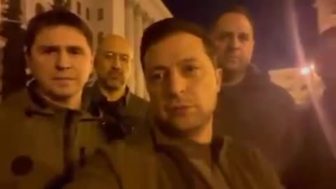 P.ZELENSKY: "ALL OF OUR LEADERS ARE HERE, IN KIEV. WE SWORE LIFE AND DEATH TO FIGHT THE INVADERS, LONG LIVE UKRAINE ❗️