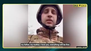 Russian Ukraine war , Ukrainian soldier's last message to parents