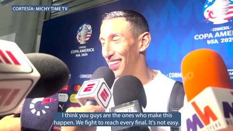 Angel Di Maria speaks on how Messi wants this to end magical for him