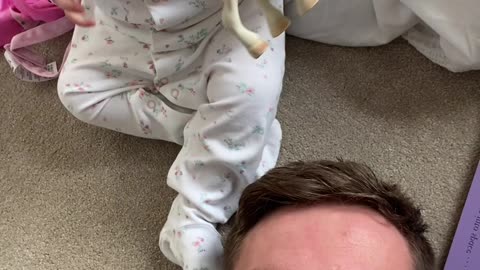Baby Thwarts Dad's Attempt to Take a Cute Selfie