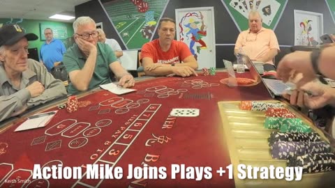 Las Vegas Baccarat Seminar Action Mike and Canada Bacc | Plus One Strategy Shoe 1