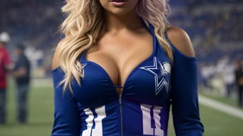 Dallas Cowboys Cheerleader - Lookbook (4K)