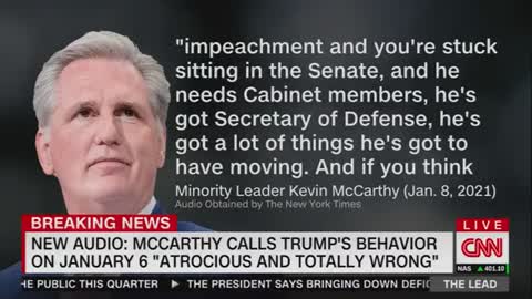 EXPOSED: Kevin McCarthy Plotted Meeting with Biden to Backstab Trump After Jan. 6