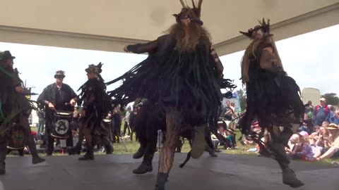 Beltane Border Morris - Logan Stone - Priddy Folk Festival - 9 Jul 23