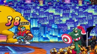 MVCX: Captain America Sample Combo