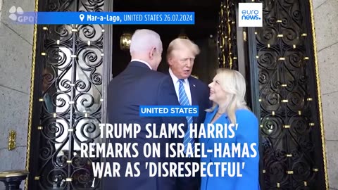 Donald Trump slams Kamala Harris' remarks on Israel-Hamas war as 'disrespectful'