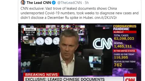 CNN Blames China Not Trump for Not Acting Soon Enough on Corona