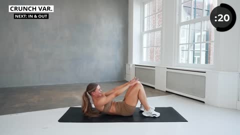 10 MIN DAILY AB WORKOUT FROM HOME