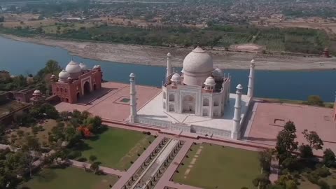 Taj Mahal by drone