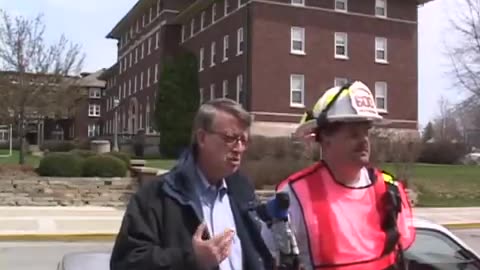 April 7, 2002 - News Conference on DePauw's Rector Hall Fire