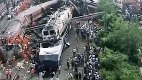 Indian train accident in Orissa
