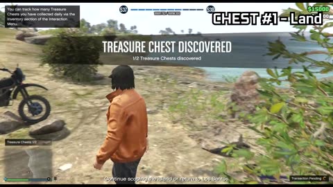 CAYO PERICO: Treasure Chest Locations - January 21, 2022 | Daily Collectibles | GTA Online