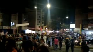Marcha zombies UIS por Bucaramanga