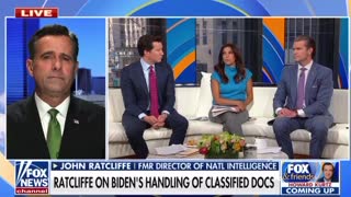 John Ratcliffe on the handling of classified documents
