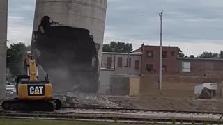 Silo Collapses on Equipment Operator