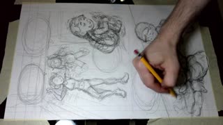 Art Timelapse: Pencil Art for Page 138