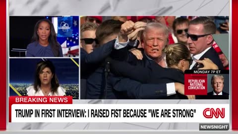 Reporter describes what Trump told her in his first interview after shooting | CNN